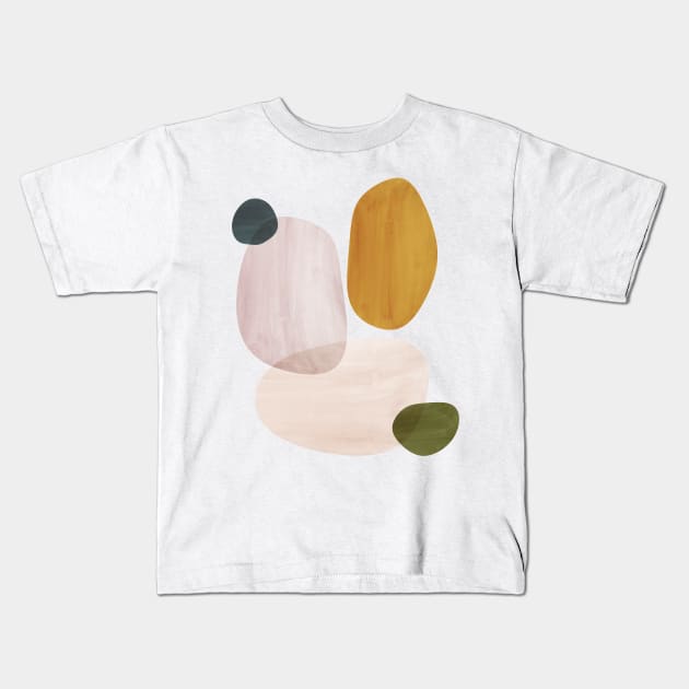 Balancing stones Kids T-Shirt by WhalesWay